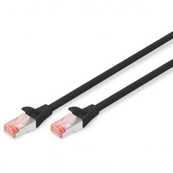 DIGITUS CAT 6 S-FTP, 10м, AWG 27/7, LSZH, чорний (DK-1644-100/BL) | Фото 1