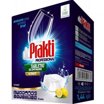 Таблетки для посудомийних машин Dr. Prakti 90 шт (5903855501331) Купить средство для мытья посуды Таблетки для посудомийних машин Dr. Prakti 90 шт (5903855501331) | Фото 1