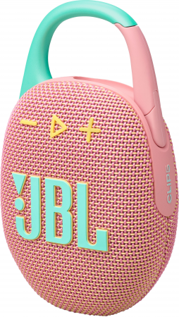 Портативна акустика JBL Clip 5 Pink (JBLCLIP5PINK) Портативна акустика JBL Clip 5 Pink (JBLCLIP5PINK) | Фото 3