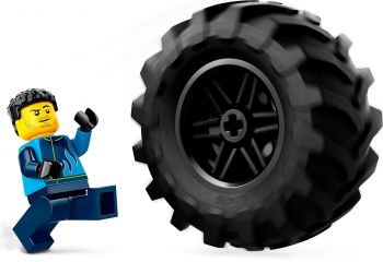 Купить конструктор Конструктор LEGO City Синя вантажівка-монстр (60402) | Фото 4