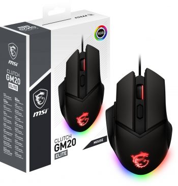 Ігрова миша MSI Clutch GM20 Elite GAMING (S12-0400D00-C54) | Фото 14