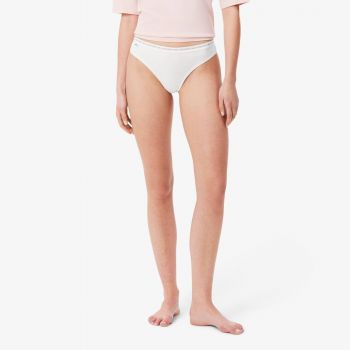 Жіночі труси-срінги Lacoste 8F1341031 M 3 шт. чорний-антрацит (8F1341NUATS) | Фото 5