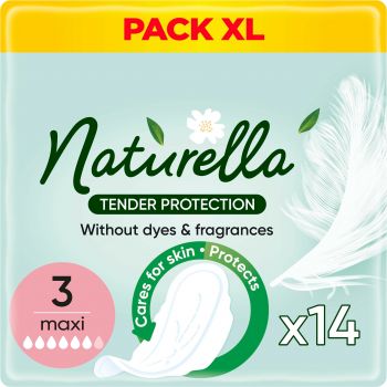 Прокладки гігієнічні NATURELLA Ніжний Захист Maxi Розмір 3 14шт (8700216045346) | Фото 1