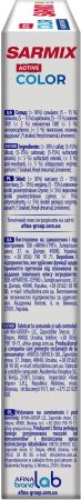 Пральний порошок Sarmix Active Color для всіх типів прання 300 г (4820268104212) | Фото 1