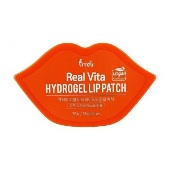 Зволожуючі патчі для губ Prreti Real Vita Hydrogel Lip Patch 30 шт (8809738320884) | Фото 1