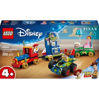 Конструктор LEGO Disney Святкування з Історії Іграшок: потяг і авто для перегонів (43264) | Фото 2