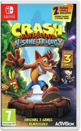 Гра Crash Bandicoot N. Sane Trilogy (Nintendo Switch) | Фото 1