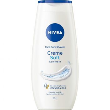 Гель-догляд для душу NIVEA Creme Soft з мигдалевою олією 250 мл (4005808124015) Гель-догляд для душу NIVEA Creme Soft з мигдалевою олією 250 мл (4005808124015) | Фото 1