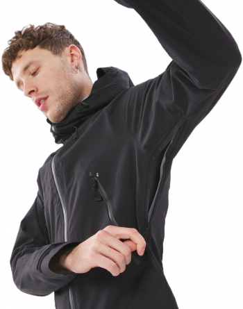 Куртка чоловіча для туризму Quechua MH500 8612171 S чорна (4194321_Quechua) | Фото 8