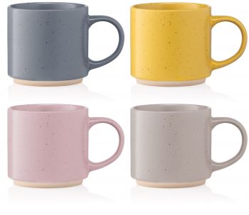 ARDESTO Alcor, 420 мл, рожева, кераміка (AR3475P) Купить чашку, кружку ARDESTO Alcor, 420 мл, рожева, кераміка (AR3475P) | Фото 7