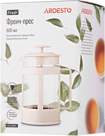 ARDESTO Fresh, 800 мл, бежевий, пластик, скло (AR1008BF) ARDESTO Fresh, 800 мл, бежевий, пластик, скло (AR1008BF) | Фото 11