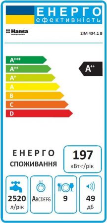 Вбудовувана посудомийна машина HANSA ZIM434.1B | Фото 10