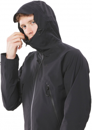 Куртка чоловіча для туризму Quechua MH500 8612171 S чорна (4194321_Quechua) | Фото 5