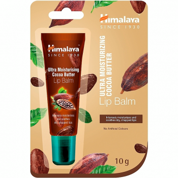 Бальзам для губ зволожуючий Himalaya Herbals з олією какао, 10 г (6291107222233) Бальзам для губ зволожуючий Himalaya Herbals з олією какао, 10 г (6291107222233) | Фото 1