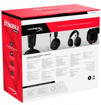 Ігрова гарнітура HyperX Cloud Stinger 2 WL, Black (676A2AA) Ігрова гарнітура HyperX Cloud Stinger 2 WL, Black (676A2AA) | Фото 11