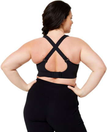 Топ спортивний жіночий Kalenji Run Classic Size+ 8756554 XL чорний (4548082_Kalenji	) | Фото 5