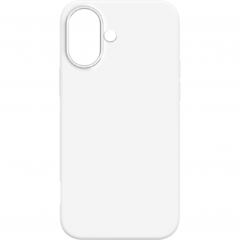 Чохол MakeFuture для APPLE iPhone 16 Silicone White (MCL-AI16WH) | Фото 1