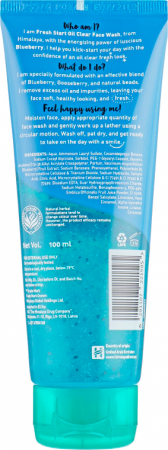 Гель для вмивання Himalaya Fresh Start з чорницею 100мл (6291107221595) | Фото 2