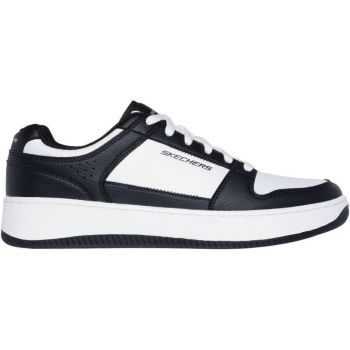 Кеди низькі чоловічі Skechers Sport Court 2.0 254017 WBK 45 (11 US) білі/чорні (KM5393-110	) | Фото 1