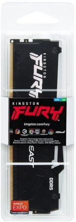 Купить оперативную память Пам'ять для ПК KINGSTON DDR5-5600 16GB Beast Black RGB (KF556C36BBEA-16) | Фото 5