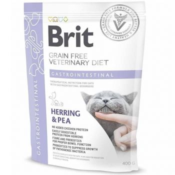 Сухий корм Brit VetDiets при гострому та хронічному гастроентериті з оселедцем лосось яйця та горох (8595602528431) | Фото 1