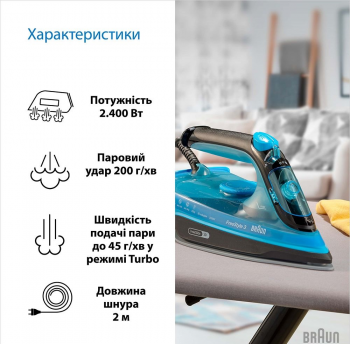 Праска BRAUN FreeStyle 3 FI3194BK | Фото 6