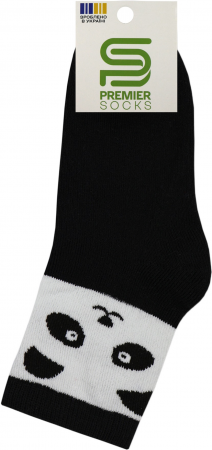 Шкарпетки дитячі махрові Premier Socks 16-18 1 пара чорні (4820203357659) | Фото 2