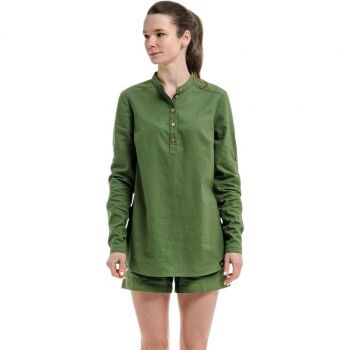 Сорочка жіноча TURBAT Madeira Hemp M зелена (012.004.4211) | Фото 10