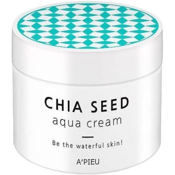 Крем для обличчя зволожуючий A'PIEU Chia Seed Aqua Cream з екстрактом насіння чіа 100 мл Крем для обличчя зволожуючий A'PIEU Chia Seed Aqua Cream з екстрактом насіння чіа 100 мл | Фото 1