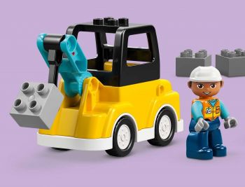 Купить конструктор Конструктор LEGO DUPLO Town 3 в 1 Будтехніка (10475) | Фото 3