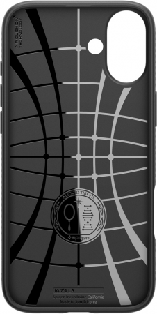 Чохол Spigen для APPLE iPhone 16 Plus, Liquid Air, Matte Black (ACS08066) Чохол Spigen для APPLE iPhone 16 Plus, Liquid Air, Matte Black (ACS08066) | Фото 7