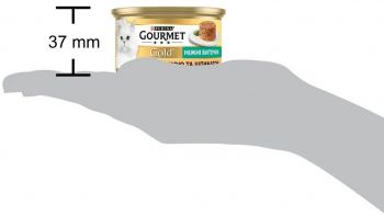 Gourmet Gold Ніжні биточки з індичкою та шпинатом 85 г (7613035442245) | Фото 6