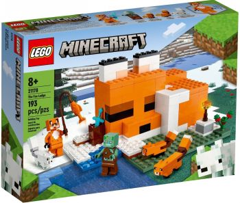 LEGO Minecraft Хатина лисиці (21178) Купить конструктор LEGO Minecraft Хатина лисиці (21178) | Фото 1