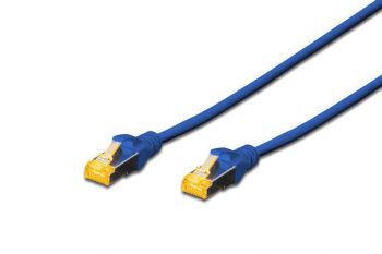 DIGITUS CAT 6a S-FTP, 3м, AWG 26/7 синий (DK-1644-A-030/B) | Фото 1