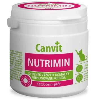 Комплекс вітамінів для котів Сanvit Nutrimin при годуванні натуральною їжею порошок 150 г (can50740) | Фото 1