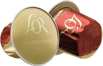 Кава L`OR капсули Espresso Splendente, 100% арабіка, 10шт, Nespresso (8711000357910) | Фото 6