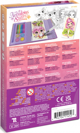 Набір для творчості Nebulous Stars – Розмальовка з Водою, Білі Листи: Візьми в Дорогу (11452) | Фото 7