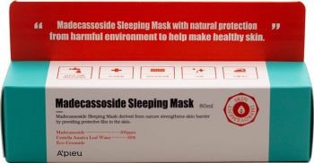 Нічна маска для обличчя A'PIEU Madecassoside Sleeping Mask, 80 мл (8809581471443) | Фото 5