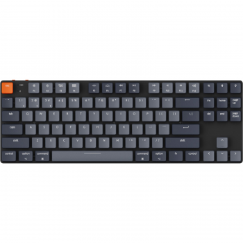Клавіатура KEYCHRON K1SE 87 Key Gateron Brown White Led BT/USB-A Low Profile EN/UKR Black (K1SEA3_KEYCHRON) | Фото 1