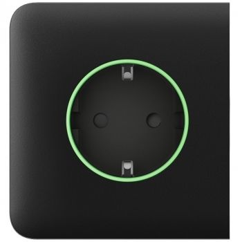 Бічна панель для вб. розетки Ajax SideCover for Outlet smart, Jeweler, бездр., чорний (000038780) | Фото 1