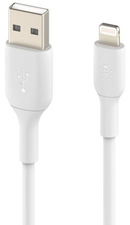 BELKIN USB-A - Lightning, 1m, PVC, white (CAA001BT1MWH) | Фото 1