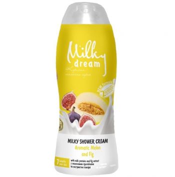 Молочний крем-гель для душу Milky Dream Ароматна диня та інжир 300мл (4820205300103) | Фото 1