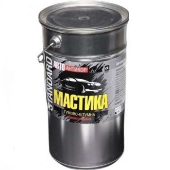 Антикор Дорожня Карта мастика (Гумово-бітум) 4 кг Standard ДК (48021108293) | Фото 1