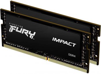 KINGSTON DDR4-3200 16GB KIT (8GBx2) SO-DIMM FURY Impact (KF432S20IBK2/16) | Фото 4