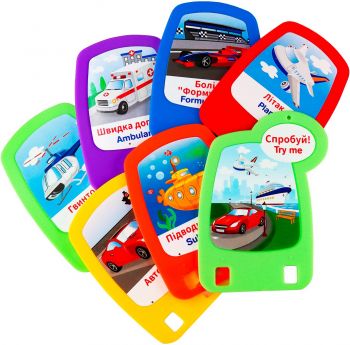 Купить игрушку музыкальную и развивающую Інтерактивна двомовна іграшка KIDDI SMART ПОЇЗД СМАРТІ (українська та англійська) (4231T-KS) | Фото 7