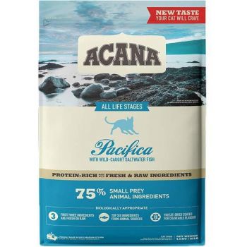 Сухий корм для кішок всіх порід Acana Pacifica Cat з рибою 4.5 кг (a71465) | Фото 1