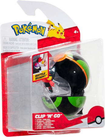 Ігровий набір Pokemon W16 – Літтен у покеболі (Ігрова фігурка, Покебол) (PKW3147) | Фото 9