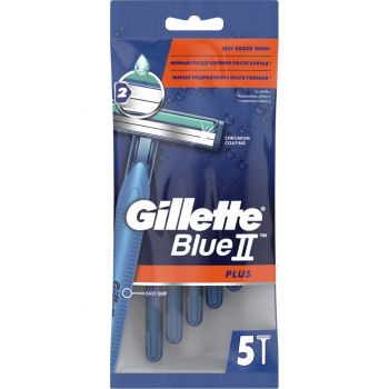 Купить станок для бритья Бритва без змінних картриджів Gillette Blue Plus 5 шт (3014260283254) | Фото 1
