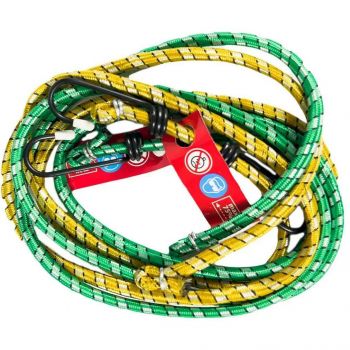 Ремені для закріплення багажу Poputchik Elastic Strap 150см*8мм 2шт (18226-IS) | Фото 1