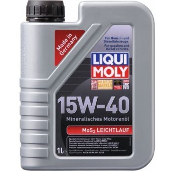 Олива моторна Liqui Moly Mos2 Leichtlauf 15W-40 1л. (4100420025709) | Фото 1